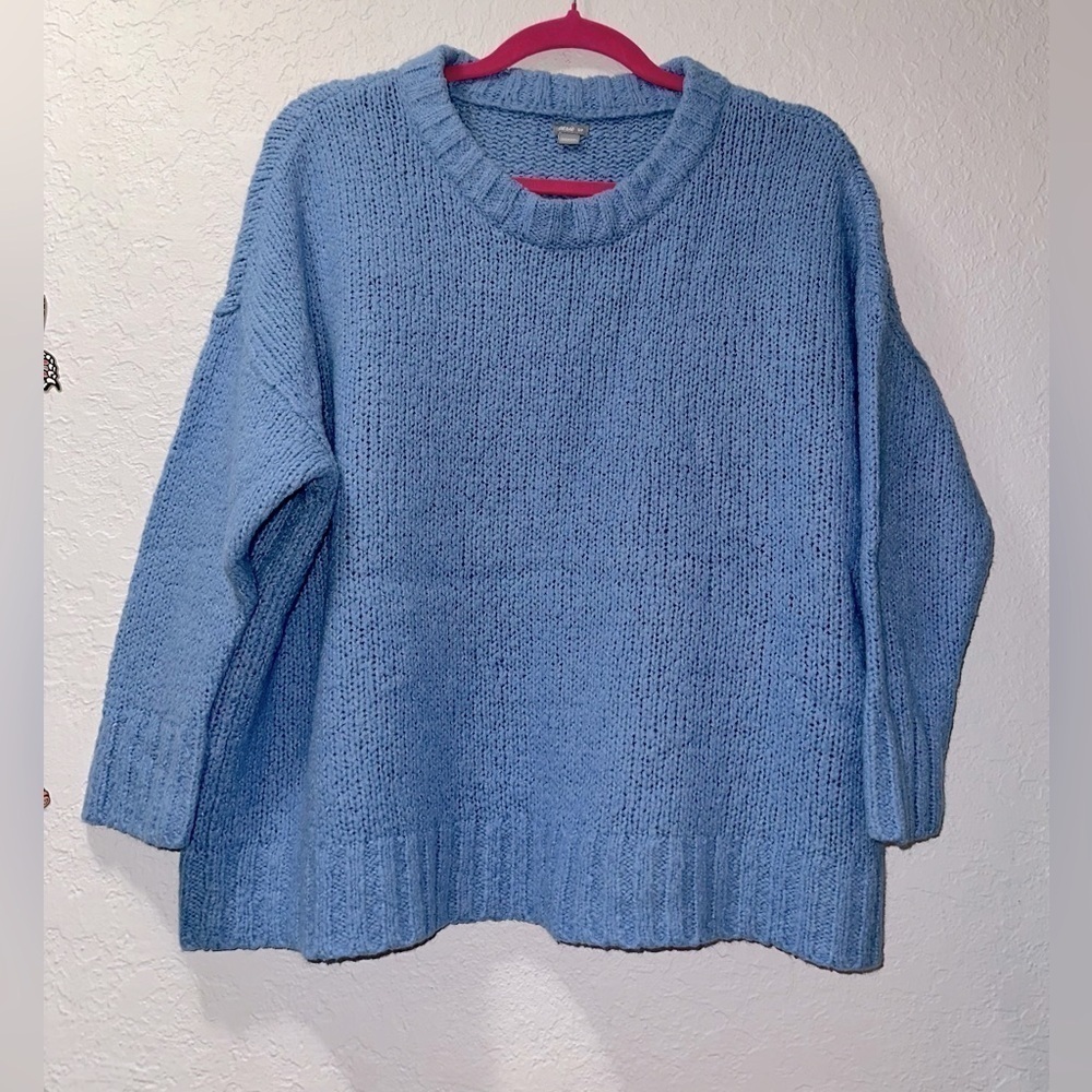 Aerie Blue Oversized Sweater